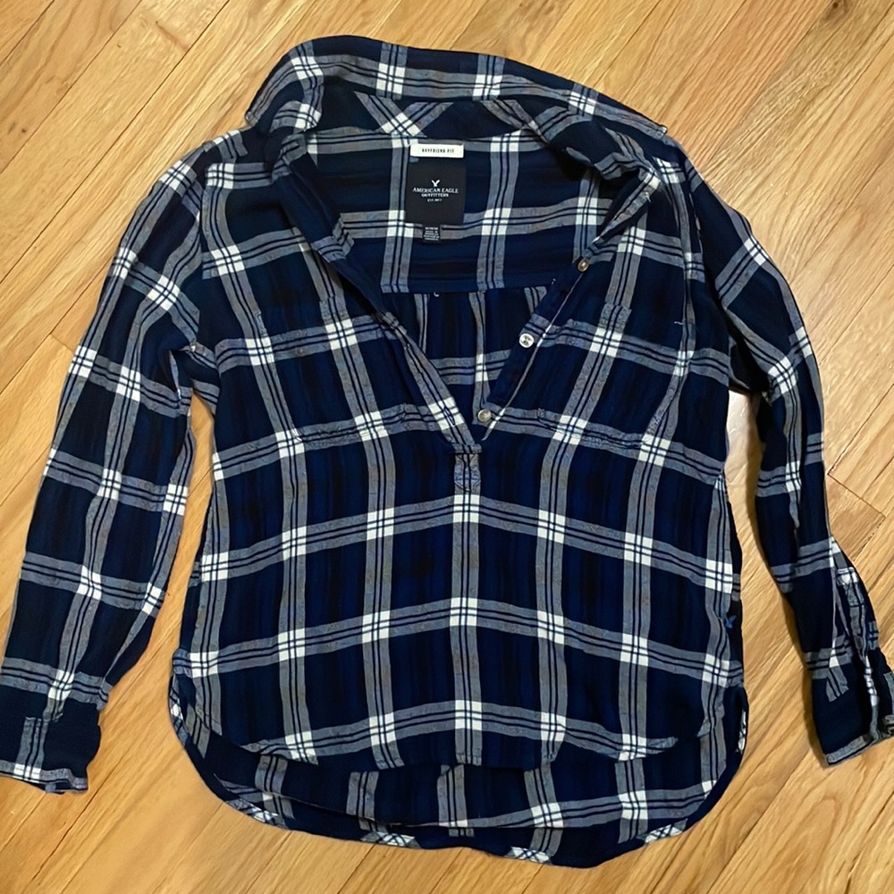 American Eagle Boyfriend Fit Flannel